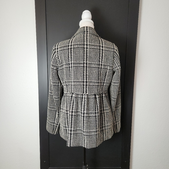 Tommy Hilfiger Double Breasted Tweed Blazer Jacket Size Medium - Picture 4 of 9